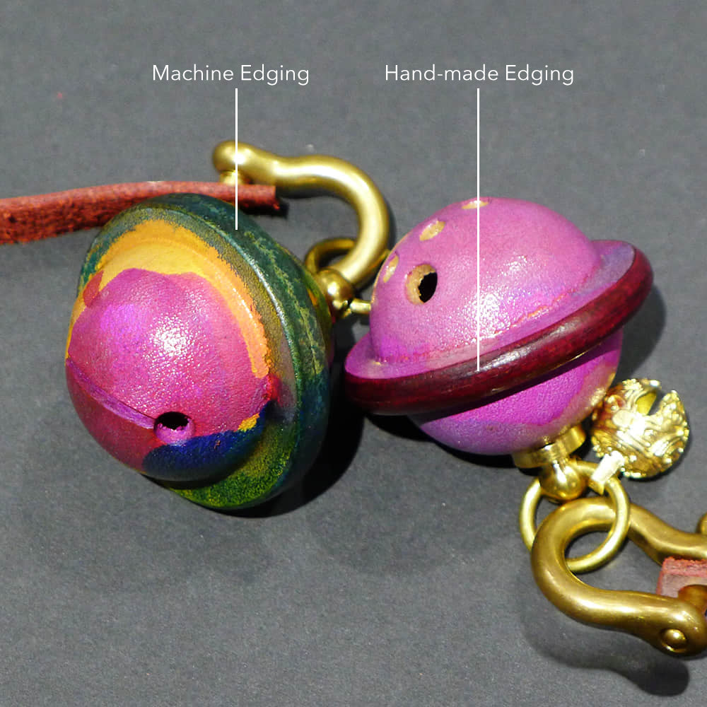 Semi-handmade leather bell accessory  | LAZYet