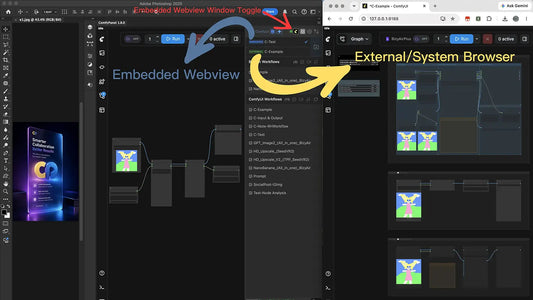 ComfyPanel v1.8.0 Release: Expanding Event-Driven Control Across Three Dynamic Viewports