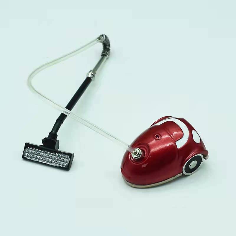 Miniature alloy vacuum cleaner model 1:12