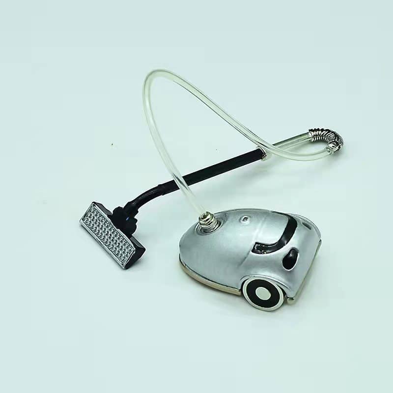 Miniature alloy vacuum cleaner model 1:12