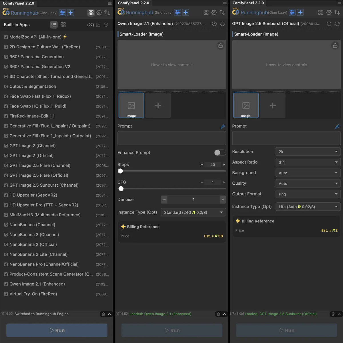 ComfyPanel Pro for Photoshop and ComfyUI