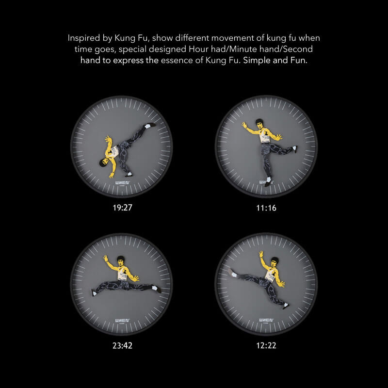 Cool Kungfu Clock  | LAZYet