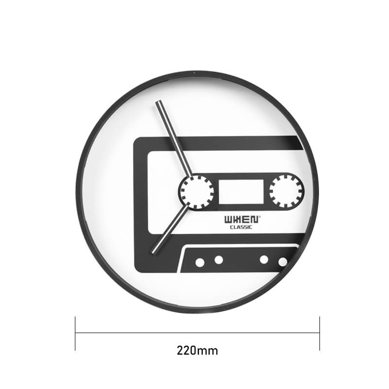 Cassette Playing Clock  | LAZYet