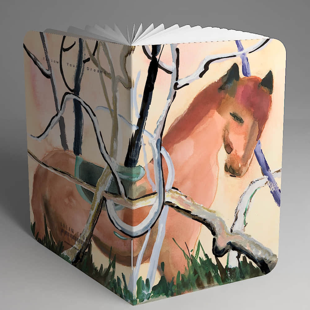 Animal Pocket Notebook Horse | LAZYet