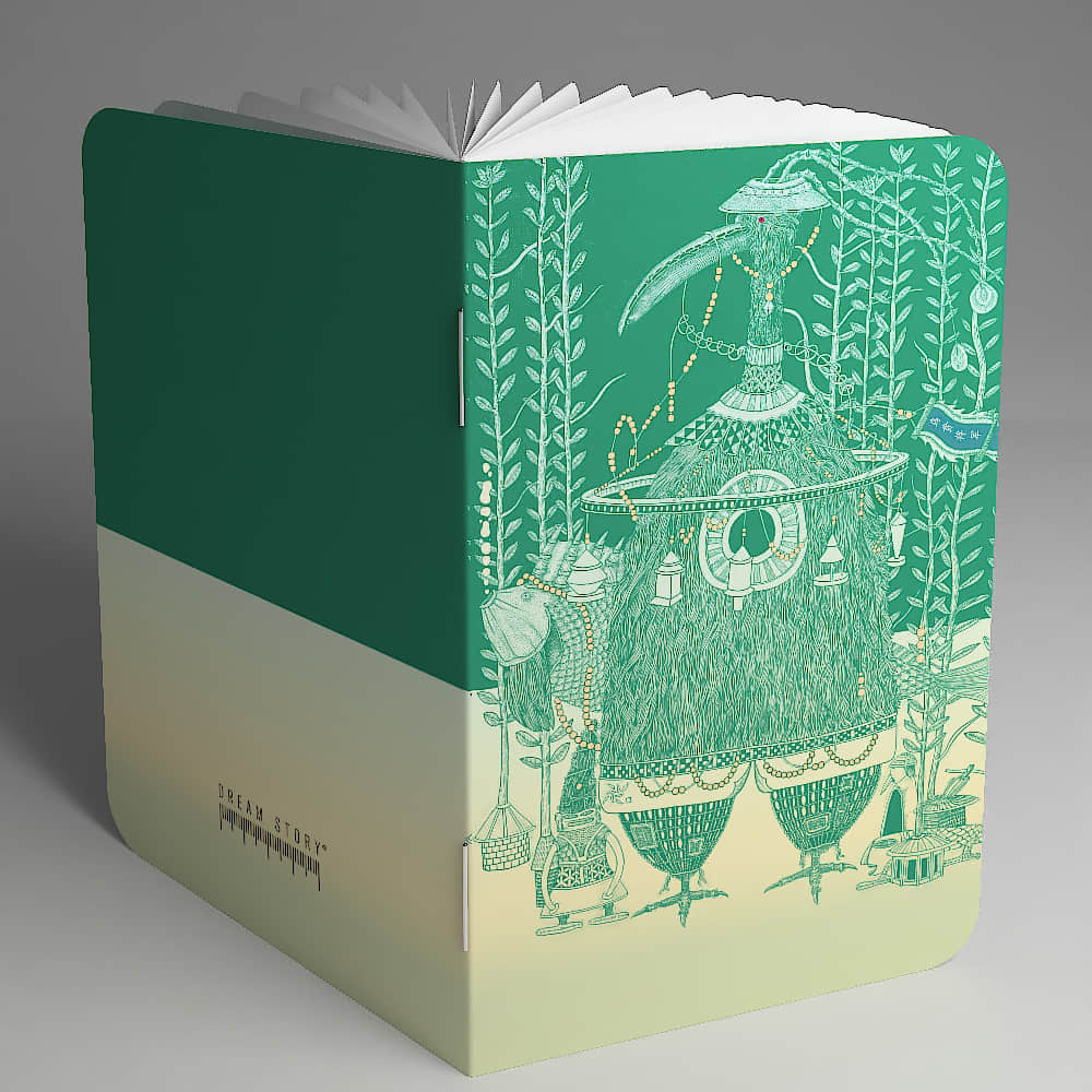 Illustration Pocket Notebook General Bird | LAZYet