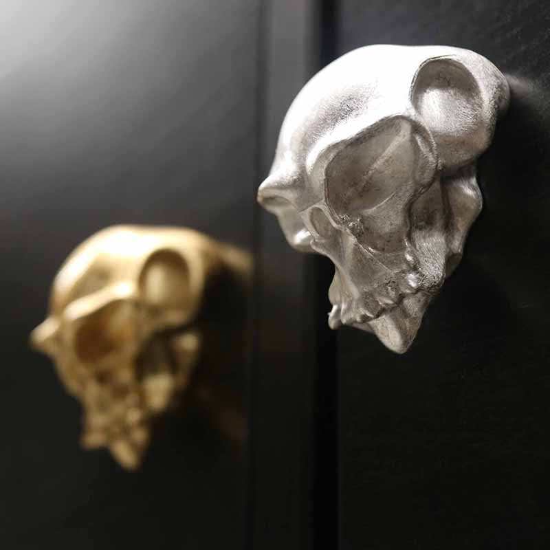 Cool Skull Accessory - Gold Foil  | LAZYet