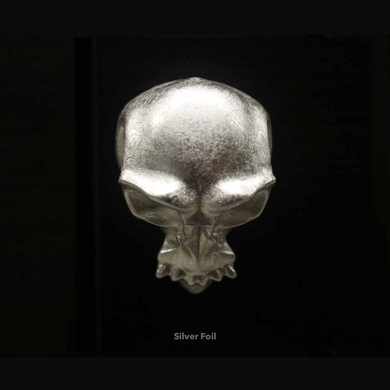 Cool Skull Accessory - Gold Foil Silver | LAZYet