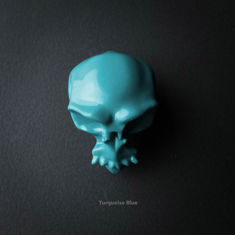 Cool Skull DIY Accessory - High-Finish PC Teal | LAZYet